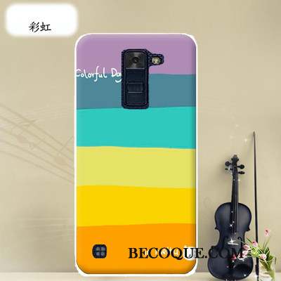 Lg K8 Protection Multicolore Dessin Animé Étui Coque Incassable