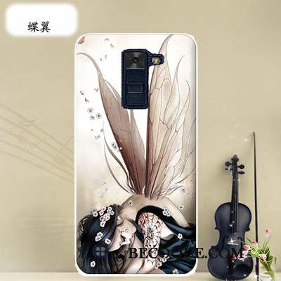 Lg K8 Protection Multicolore Dessin Animé Étui Coque Incassable