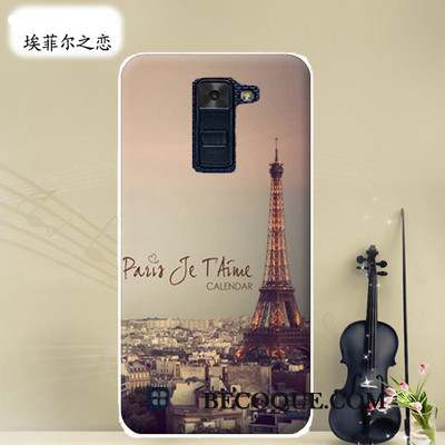 Lg K8 Protection Multicolore Dessin Animé Étui Coque Incassable