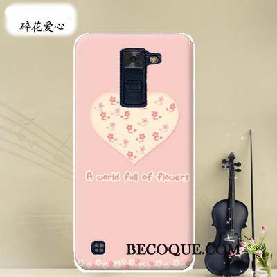 Lg K8 Protection Multicolore Dessin Animé Étui Coque Incassable