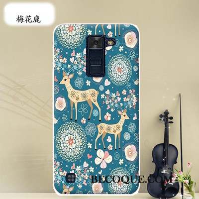 Lg K8 Protection Multicolore Dessin Animé Étui Coque Incassable