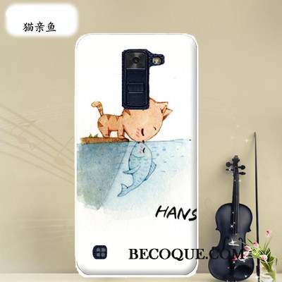 Lg K8 Protection Multicolore Dessin Animé Étui Coque Incassable