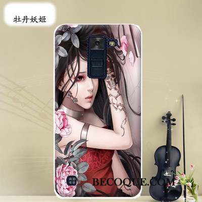 Lg K8 Protection Multicolore Dessin Animé Étui Coque Incassable