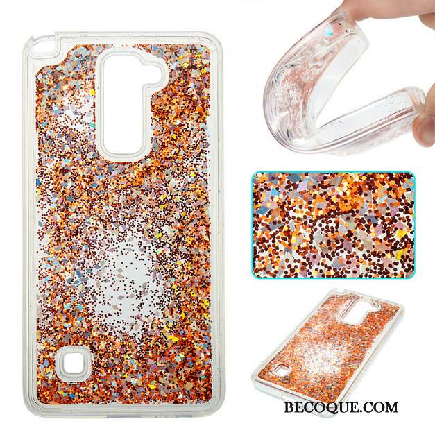 Lg K8 Protection Téléphone Portable Fluide Doux Coque De Téléphone Rouge Rose