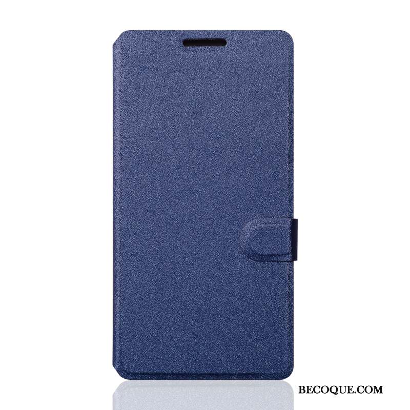 Lg Nexus 5x Coque De Téléphone Étui En Cuir Téléphone Portable Bleu Mince Support