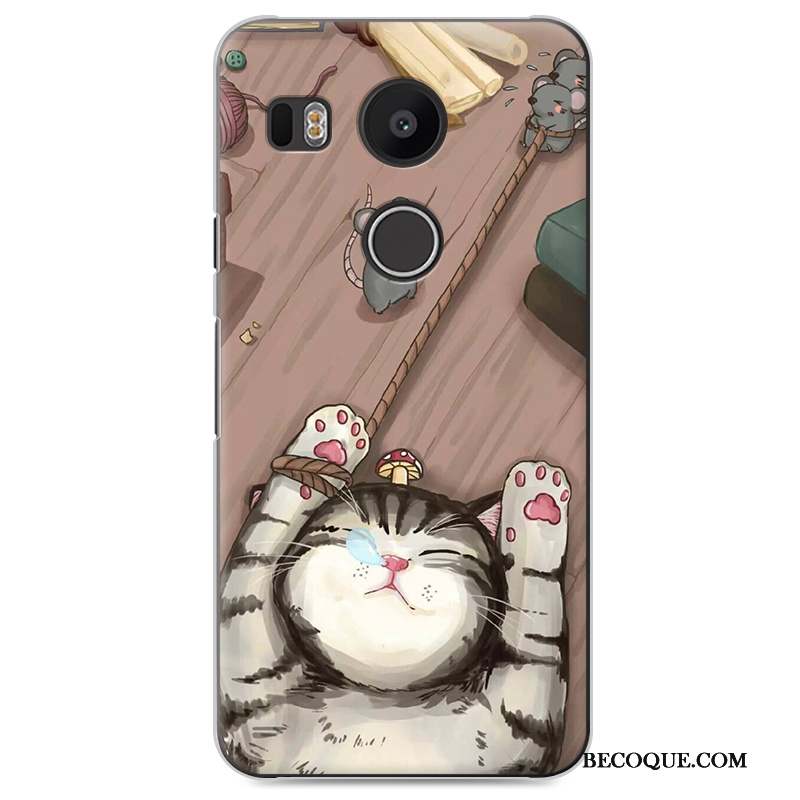 Lg Nexus 5x Difficile Coque De Téléphone Téléphone Portable Dessin Animé Peinture Étui