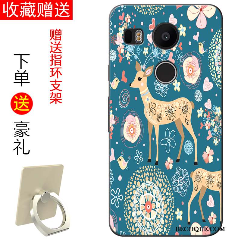 Lg Nexus 5x Personnalité Peinture Coque Étui Protection Incassable