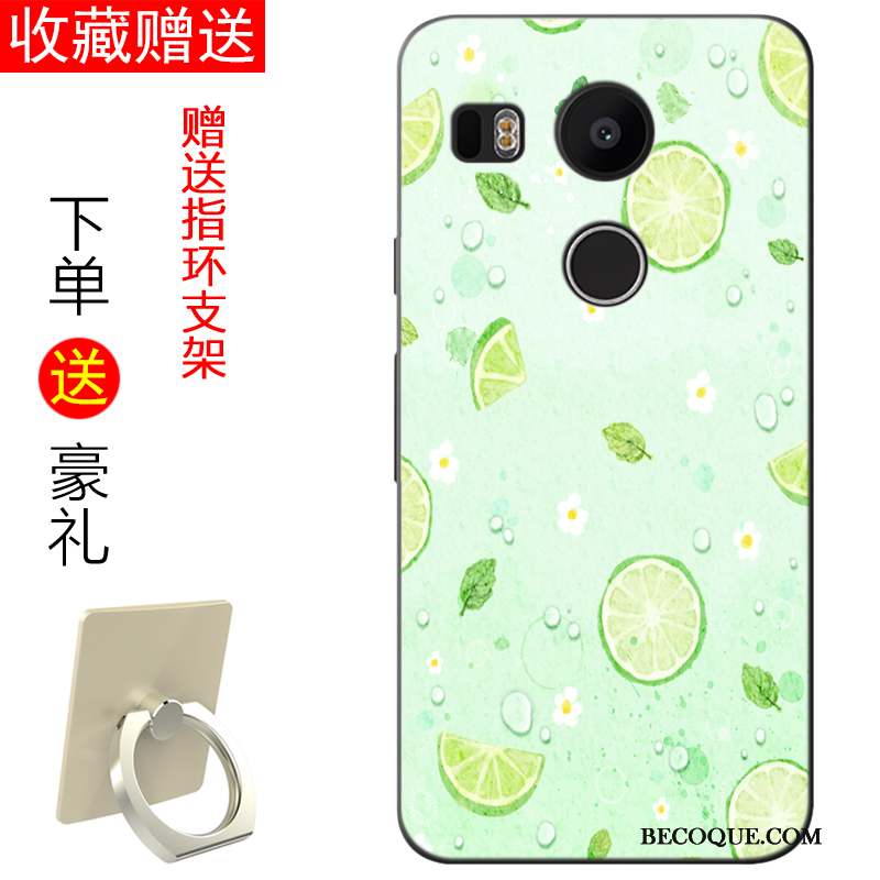 Lg Nexus 5x Personnalité Peinture Coque Étui Protection Incassable