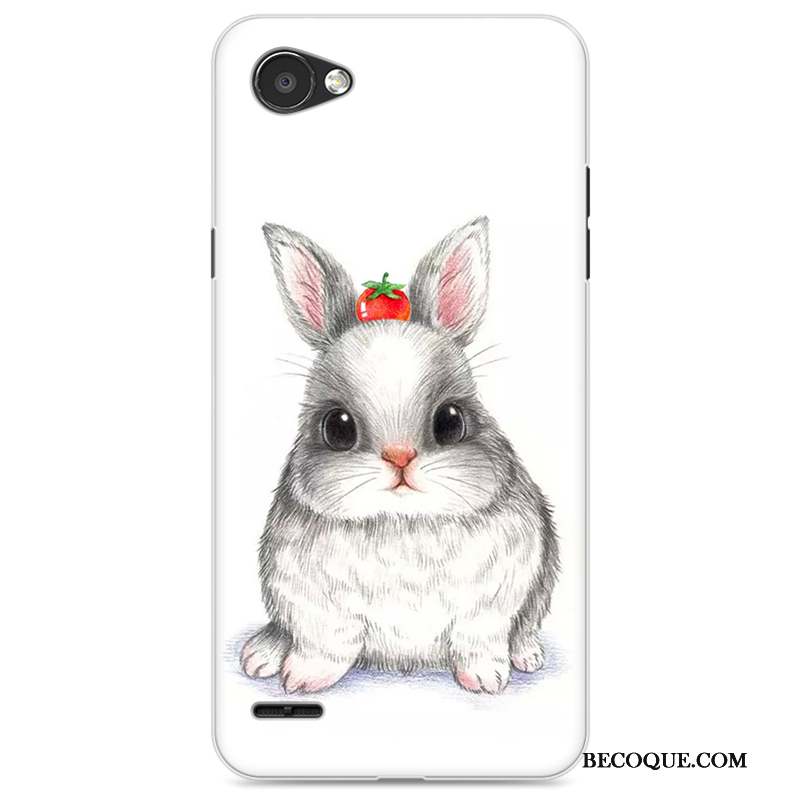 Lg Q6 Blanc Créatif Étui Personnalité Peinture Coque De Téléphone