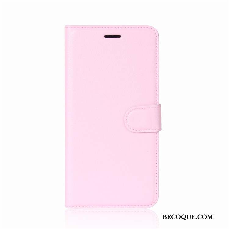 Lg Q6 Coque Incassable Protection Housse Portefeuille Téléphone Portable Rouge