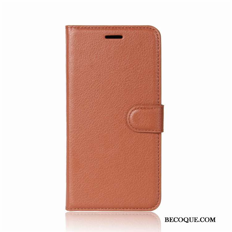 Lg Q6 Coque Incassable Protection Housse Portefeuille Téléphone Portable Rouge