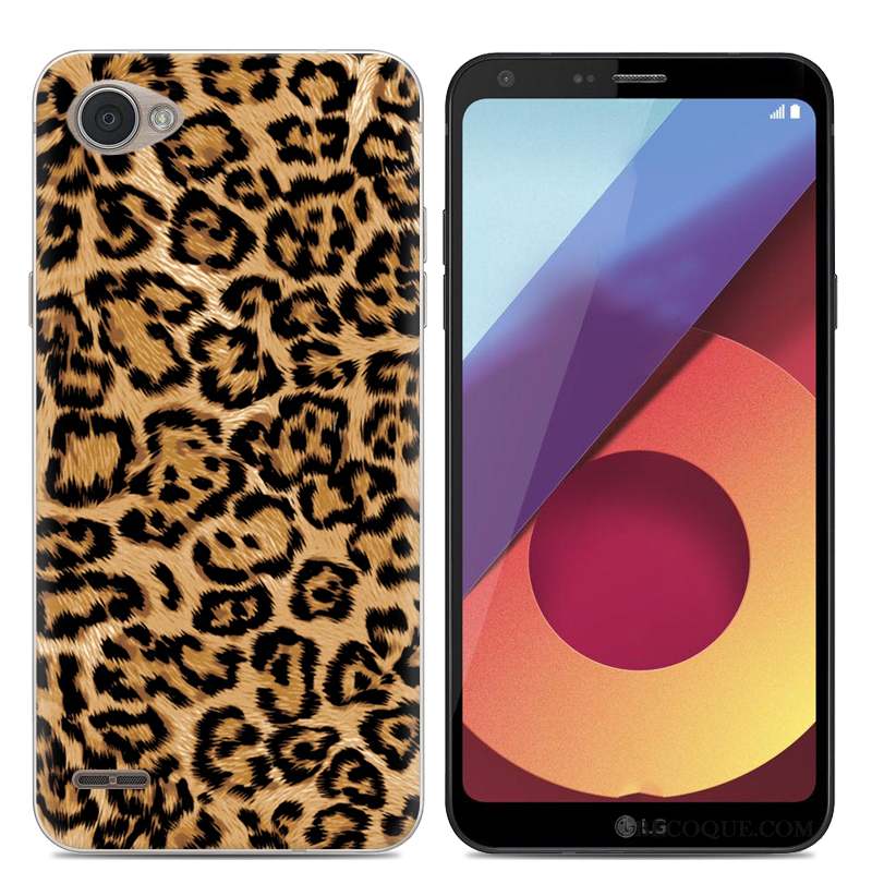 Lg Q6 Coque Protection Silicone Téléphone Portable Étui Noir Tendance