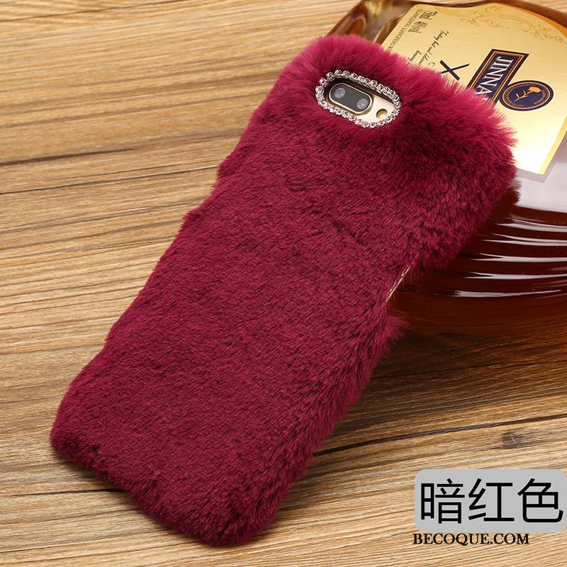 Lg Q6 Coque Super Mignon Mode Charmant Bleu Étui Peluche