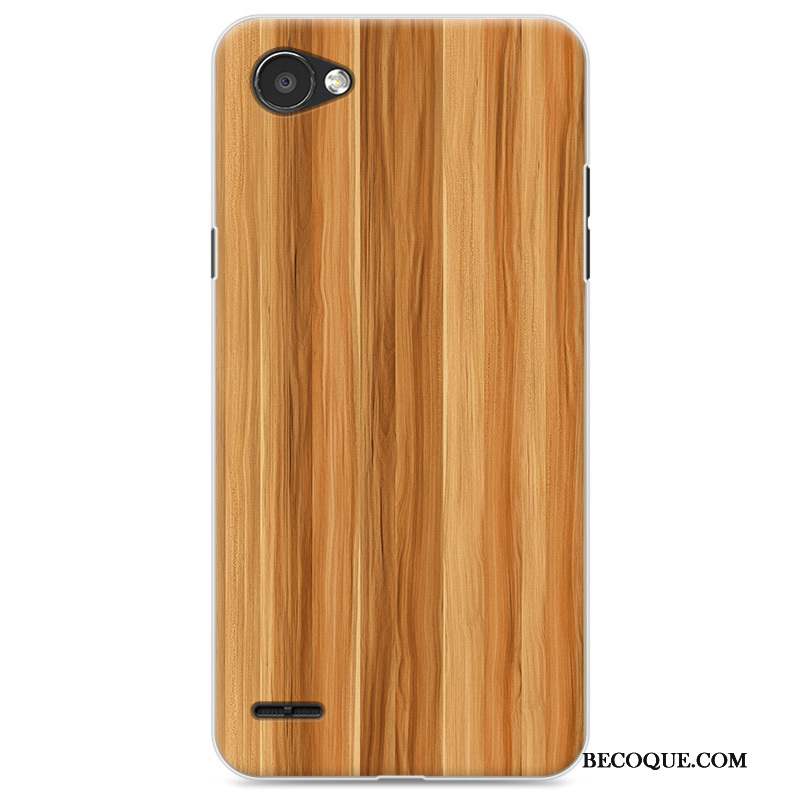 Lg Q6 Coque Tout Compris Fluide Doux Téléphone Portable Tendance Noir Étui