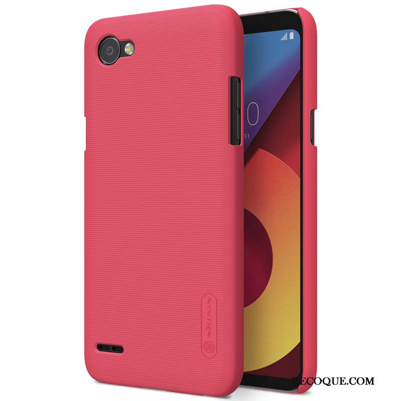 Lg Q6 Protection Étui Or Antidérapant Blanc Coque