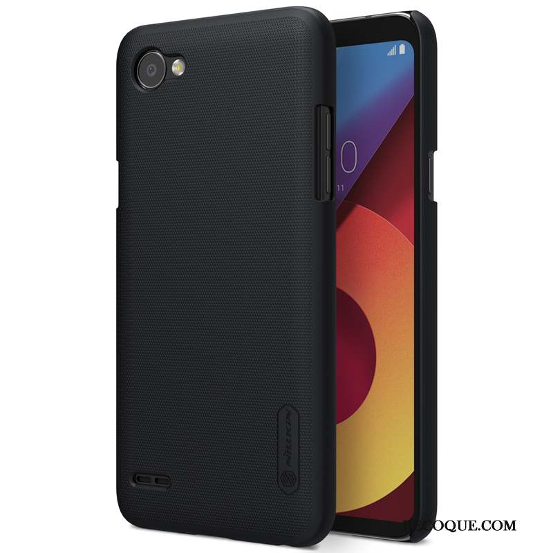 Lg Q6 Protection Étui Or Antidérapant Blanc Coque