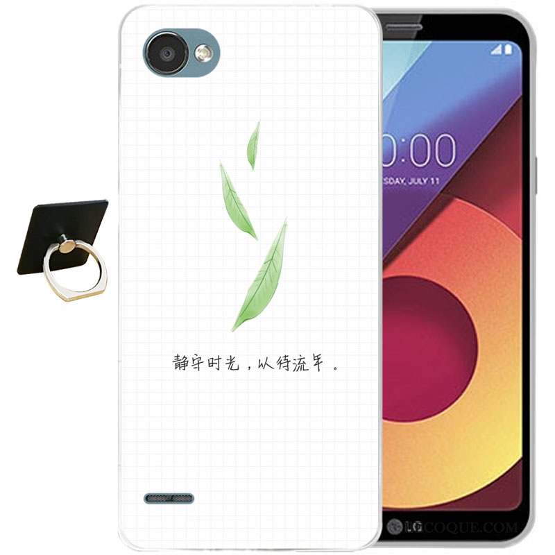 Lg Q6 Tout Compris Coque Gaufrage Silicone Protection Dessin Animé