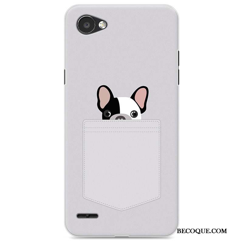 Lg Q6 Tout Compris Dessin Animé Coque De Téléphone Rouge Créatif Fluide Doux