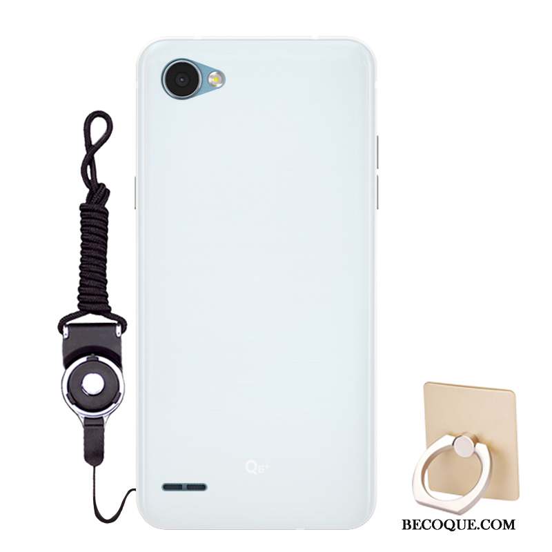 Lg Q6 Téléphone Portable Protection Étui Blanc Coque Personnalisé