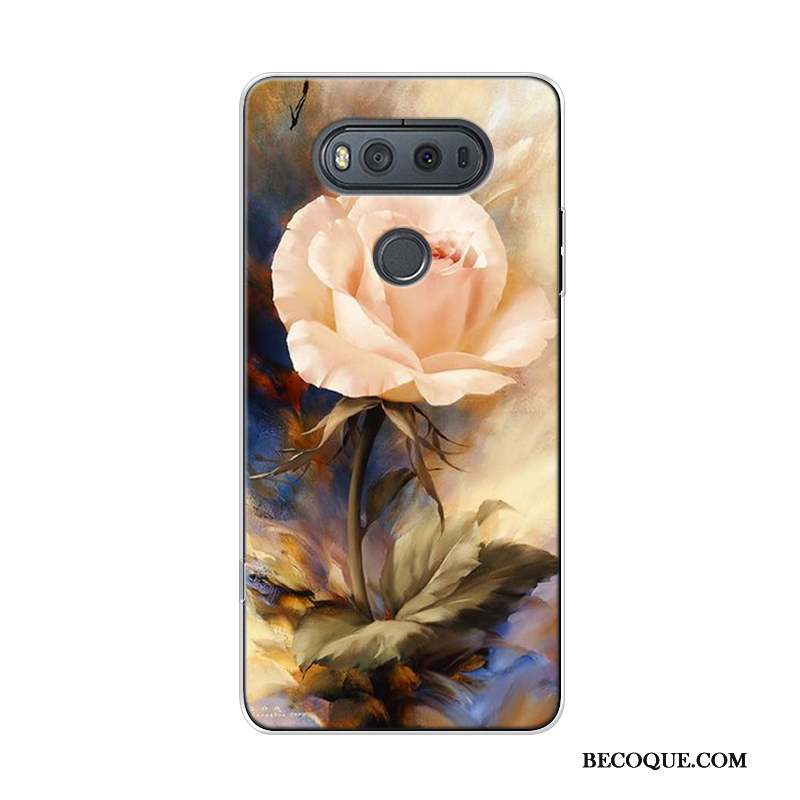 Lg V20 Coque Haute Ciel Étoilé Peinture À L'huile Original Art