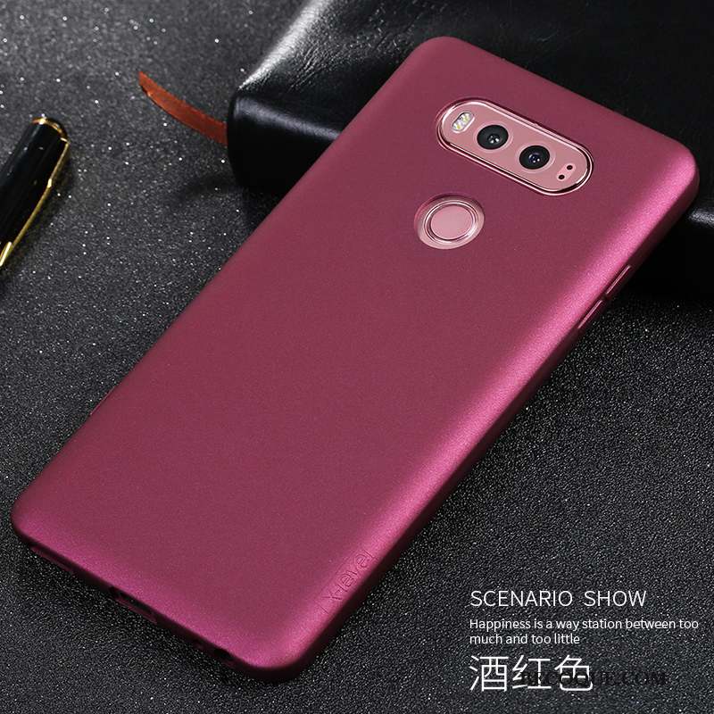 Lg V20 Coque Protection Étui Tout Compris Très Mince Téléphone Portable Simple