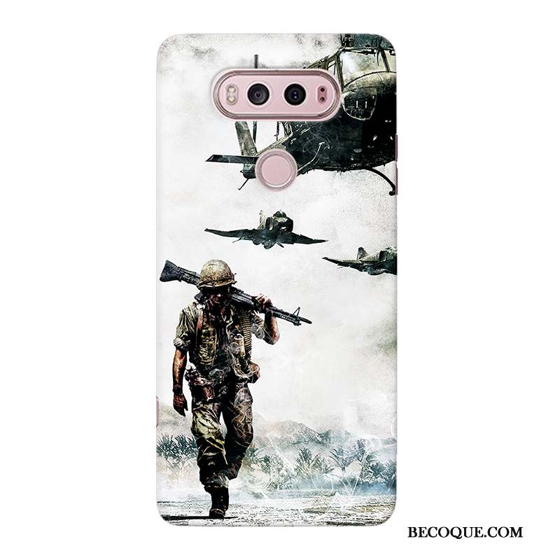Lg V20 Coque Téléphone Portable Tout Compris Incassable Modèle Protection Bleu