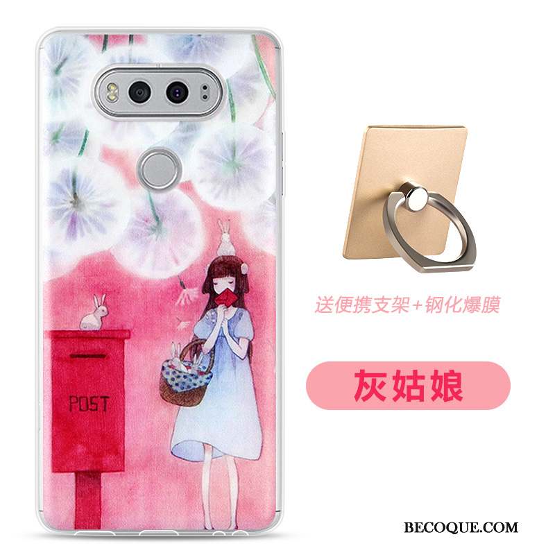 Lg V20 Incassable Transparent Fluide Doux Tout Compris Coque De Téléphone Téléphone Portable