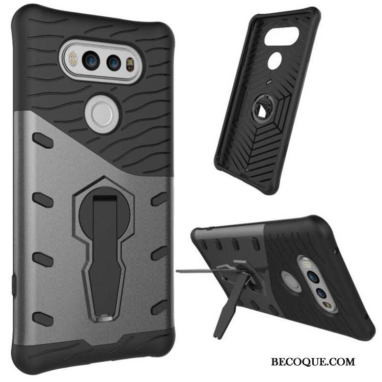 Lg V20 Or Protection Étui En Cuir Coque De Téléphone