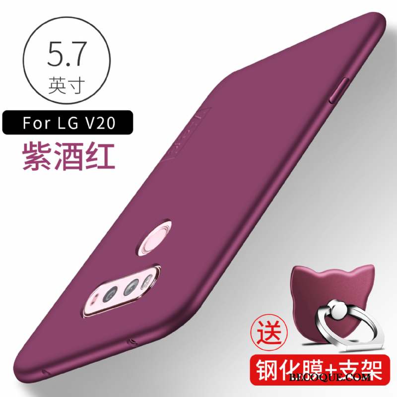 Lg V20 Protection Coque De Téléphone Silicone Très Mince Tout Compris Incassable