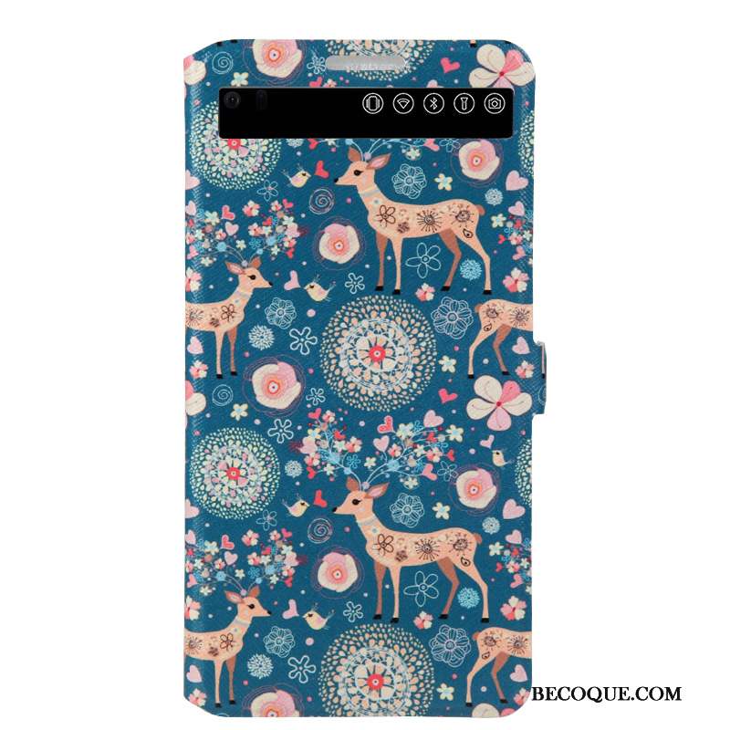 Lg V20 Protection Dormance Support Peinture Coque De Téléphone Rose