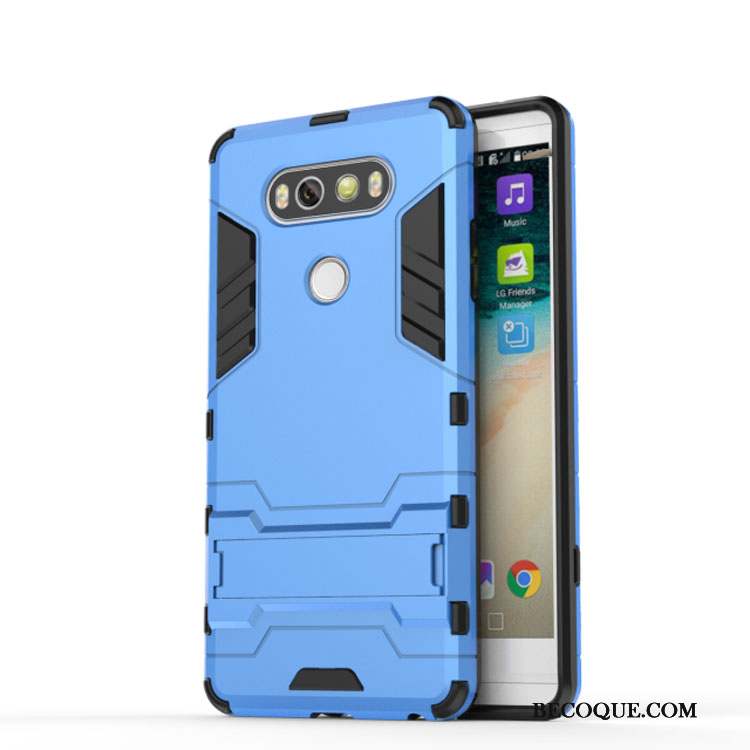 Lg V20 Étui Coque De Téléphone Personnalité Protection Téléphone Portable Bleu Clair