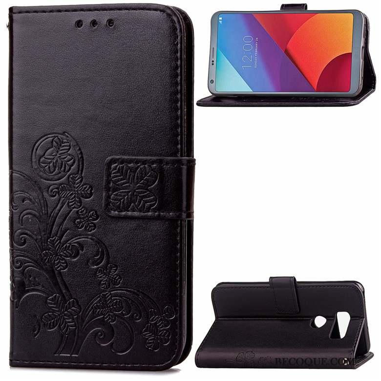 Lg V30 Coque Protection Ornements Suspendus Housse Incassable Silicone Étui En Cuir