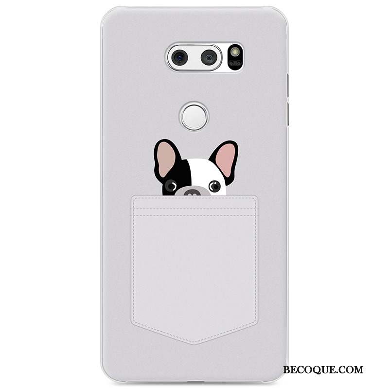 Lg V30 Coque Protection Tendance Difficile Téléphone Portable Dessin Animé Étui