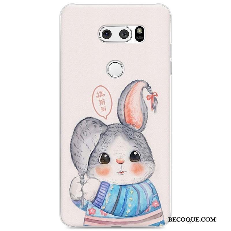 Lg V30 Coque Protection Tendance Difficile Téléphone Portable Dessin Animé Étui