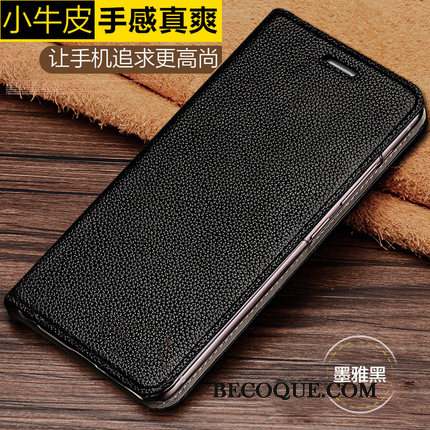 Lg V30 Protection Coque De Téléphone Business Personnalisé Cuir Véritable Fluide Doux