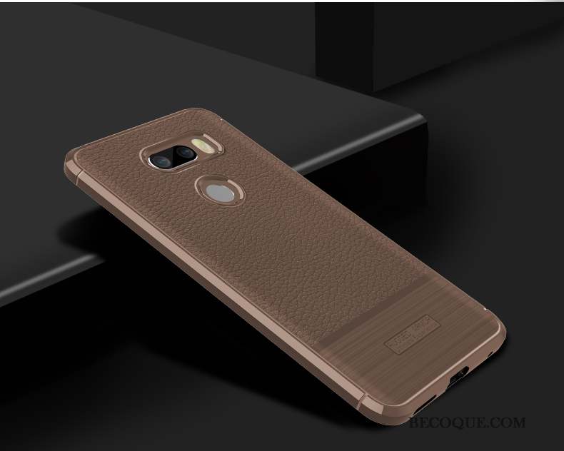 Lg V30 Tout Compris Incassable Coque De Téléphone Fluide Doux Étui Rouge