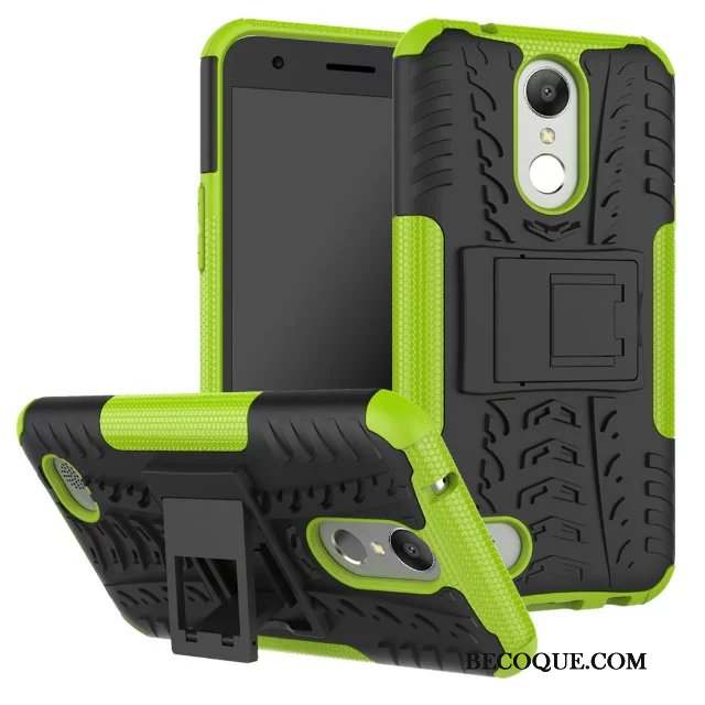 Lg X Power 2 Coque Modèle Fleurie Vert De Téléphone Protection Incassable