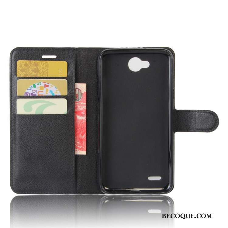 Lg X Power 2 Protection Étui En Cuir Téléphone Portable Portefeuille Coque Housse