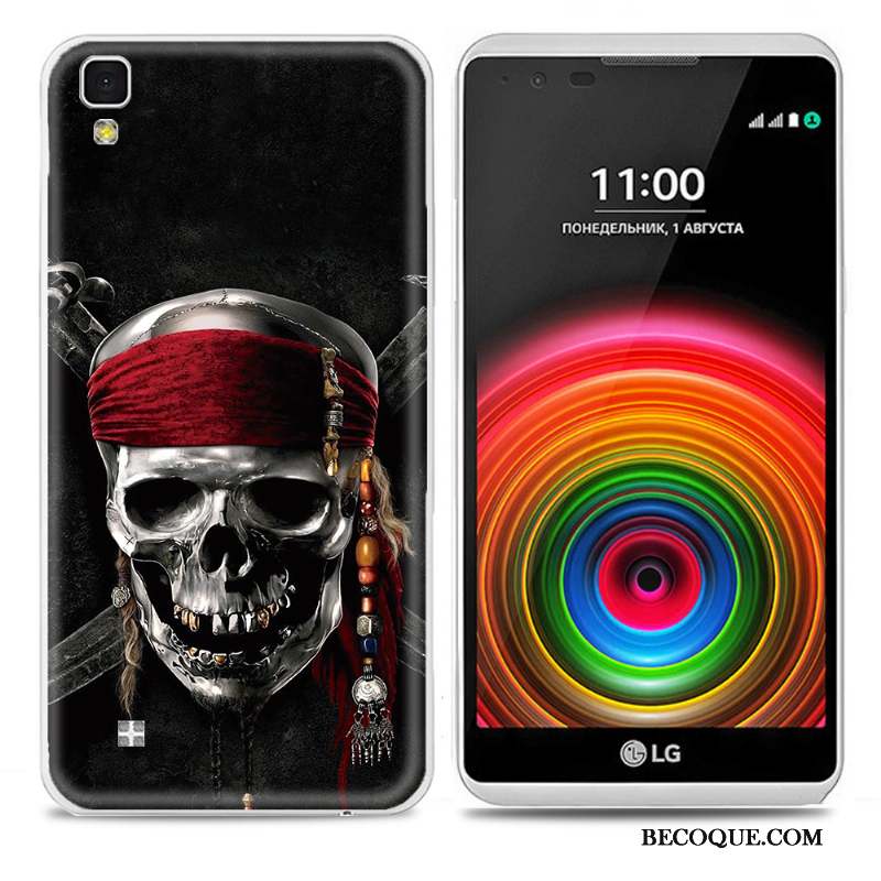 Lg X Power Personnalité Très Mince Coque De Téléphone Protection Dessin Animé Multicolore