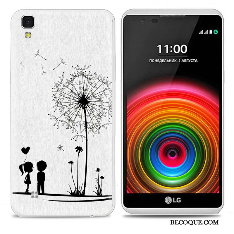 Lg X Power Personnalité Très Mince Coque De Téléphone Protection Dessin Animé Multicolore