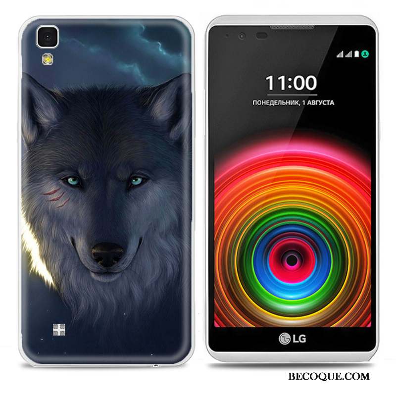 Lg X Power Personnalité Très Mince Coque De Téléphone Protection Dessin Animé Multicolore