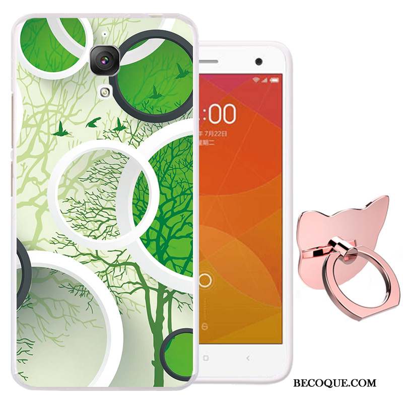 Mi 4 Coque Protection Téléphone Portable Rose Petit Tout Compris Dessin Animé