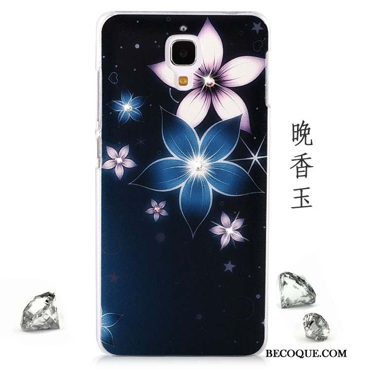 Mi 4 Coque Étui Téléphone Portable Tendance Difficile Petit Rose