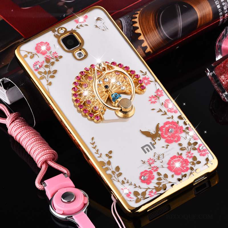 Mi 4 Incassable Silicone Fluide Doux Transparent Coque De Téléphone Protection