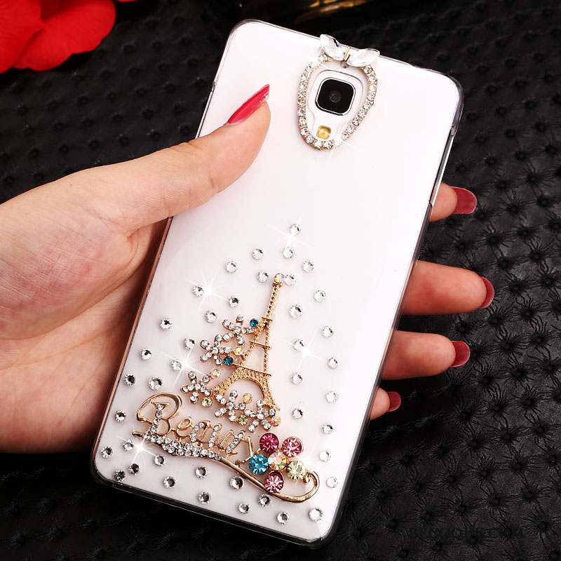 Mi 4 Strass Protection Coque Petit Dessin Animé Or