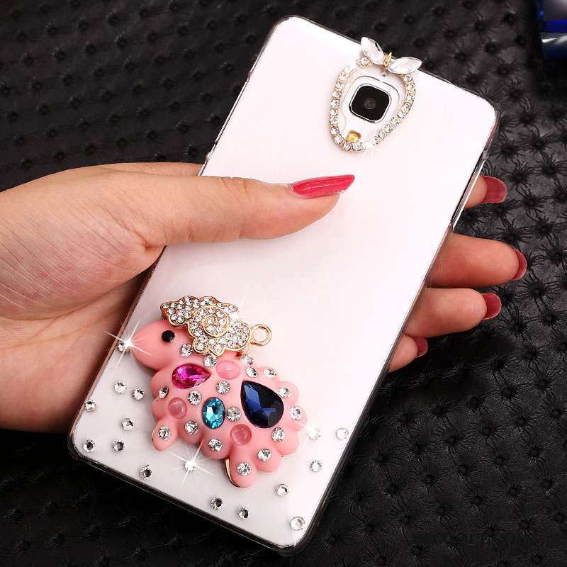 Mi 4 Strass Protection Coque Petit Dessin Animé Or