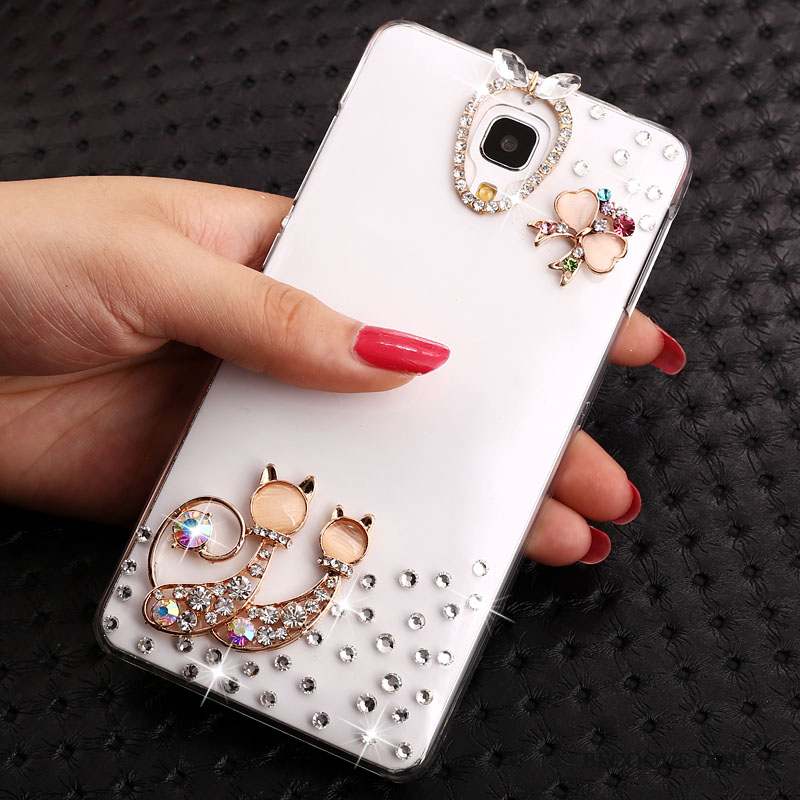 Mi 4 Strass Protection Coque Petit Dessin Animé Or