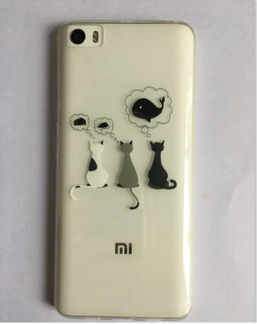 Mi 5 Charmant Frais Protection Tout Compris Fluide Doux Coque De Téléphone