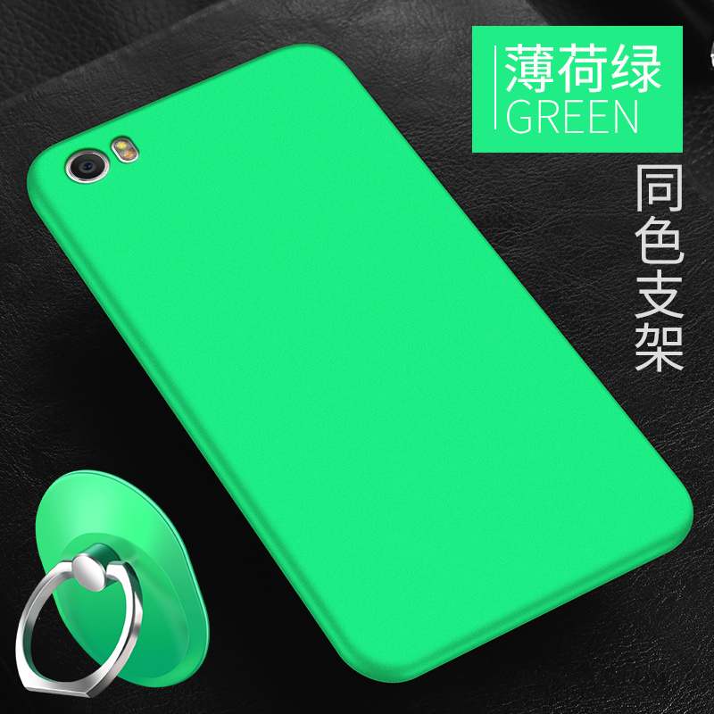 Mi 5 Coque Fluide Doux Tout Compris Tendance Incassable Très Mince Vert Foncé