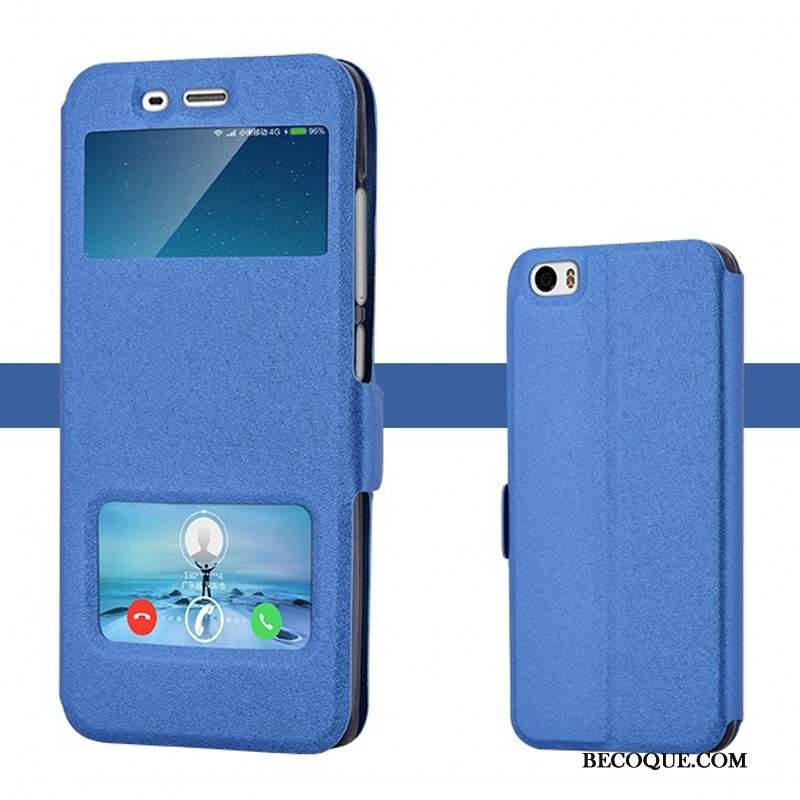 Mi 5 Coque Rose Tendance Étui Téléphone Portable Étui En Cuir Housse